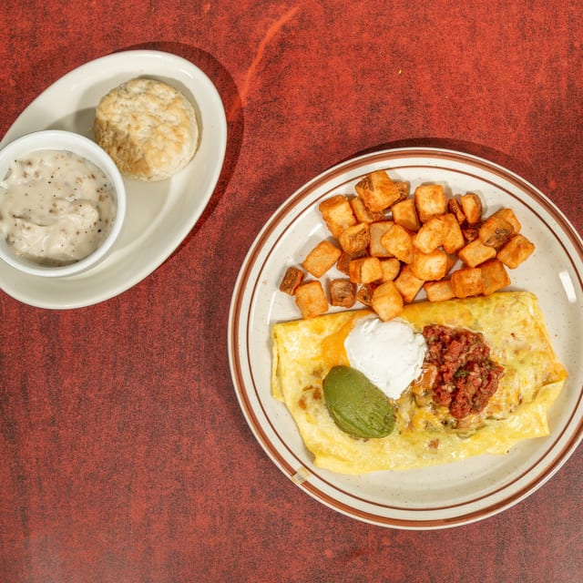 Southwest Omelet or Scramble.