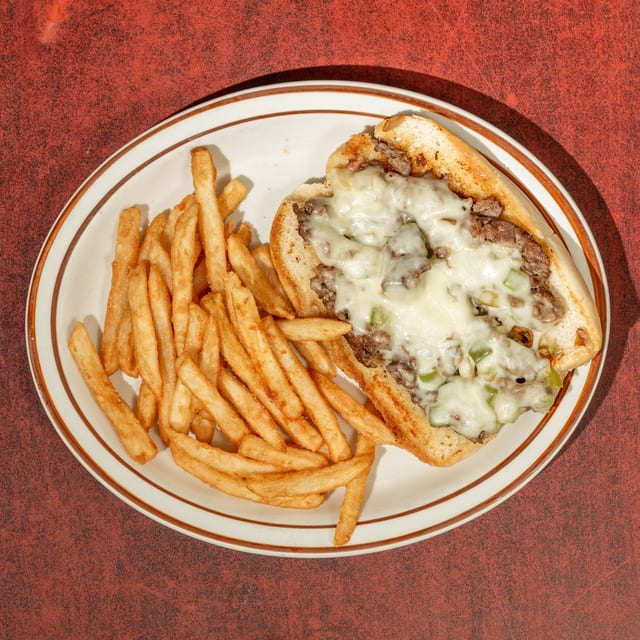 Philly Cheesesteak Sandwich.